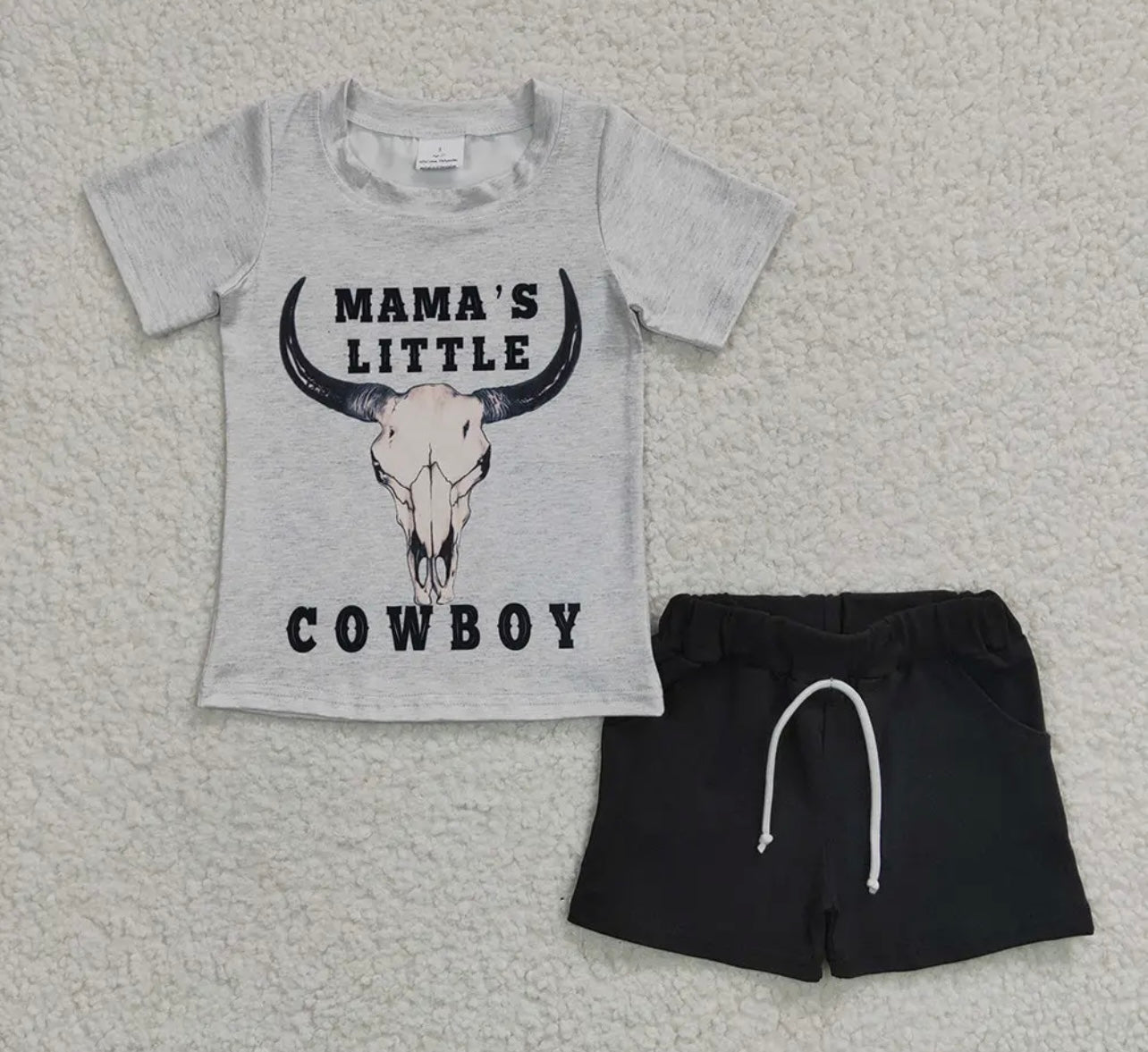 Mamas little cowboy set
