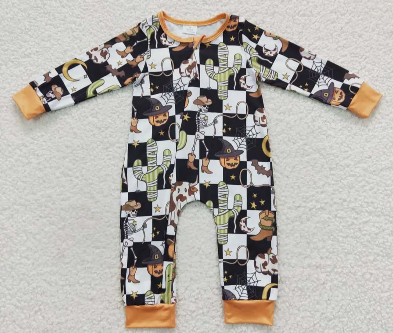 Halloween Bamboo onesie