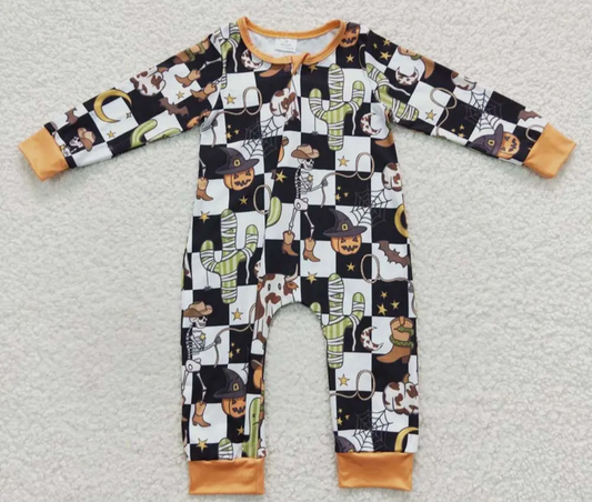 Halloween Bamboo onesie