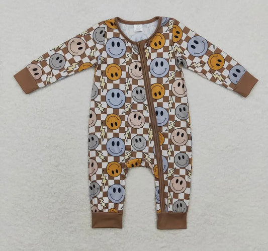 Smiley Bamboo onesie