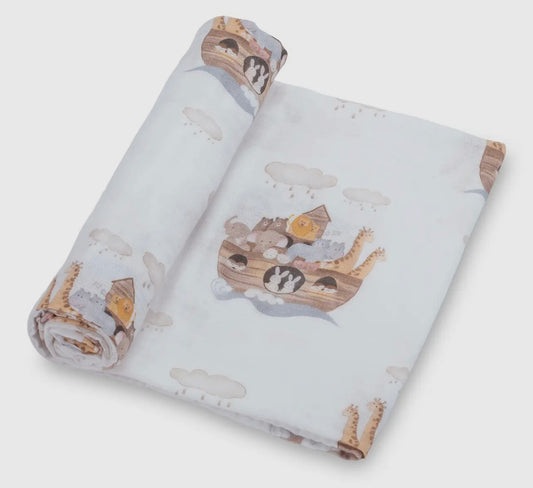 Noah’s ark swaddle