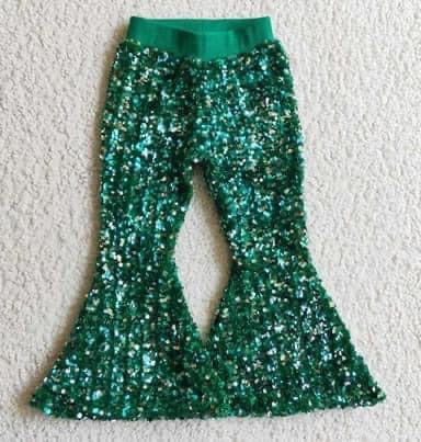 Sequin bell bottoms