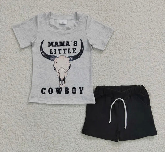Mamas little cowboy set