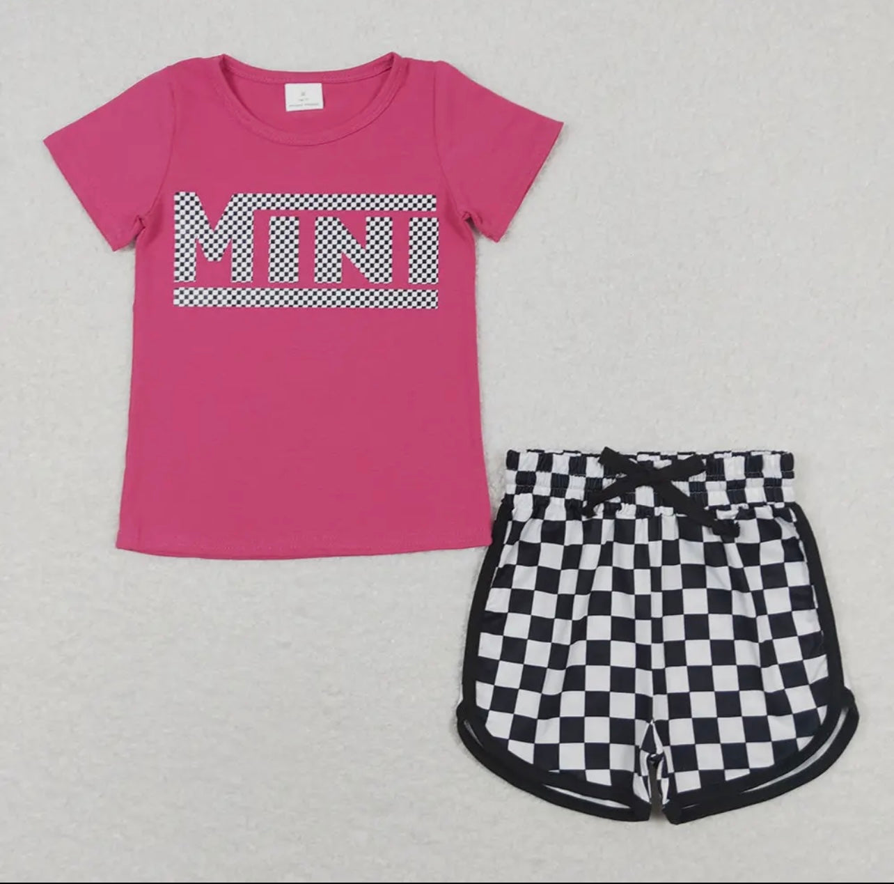 Mini checkered set