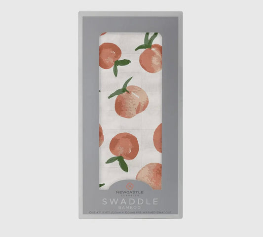 peach swaddle