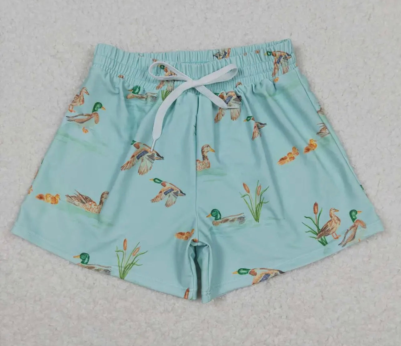 duck swim trunks