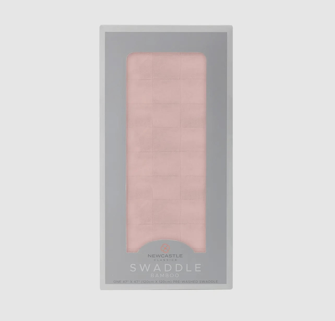 pink checkered swaddle