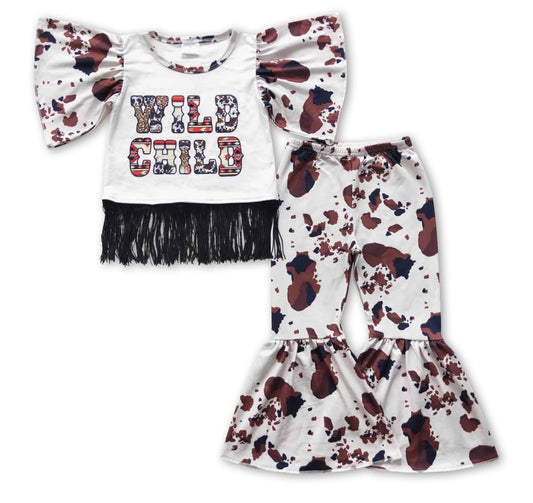 wild child bell bottoms set