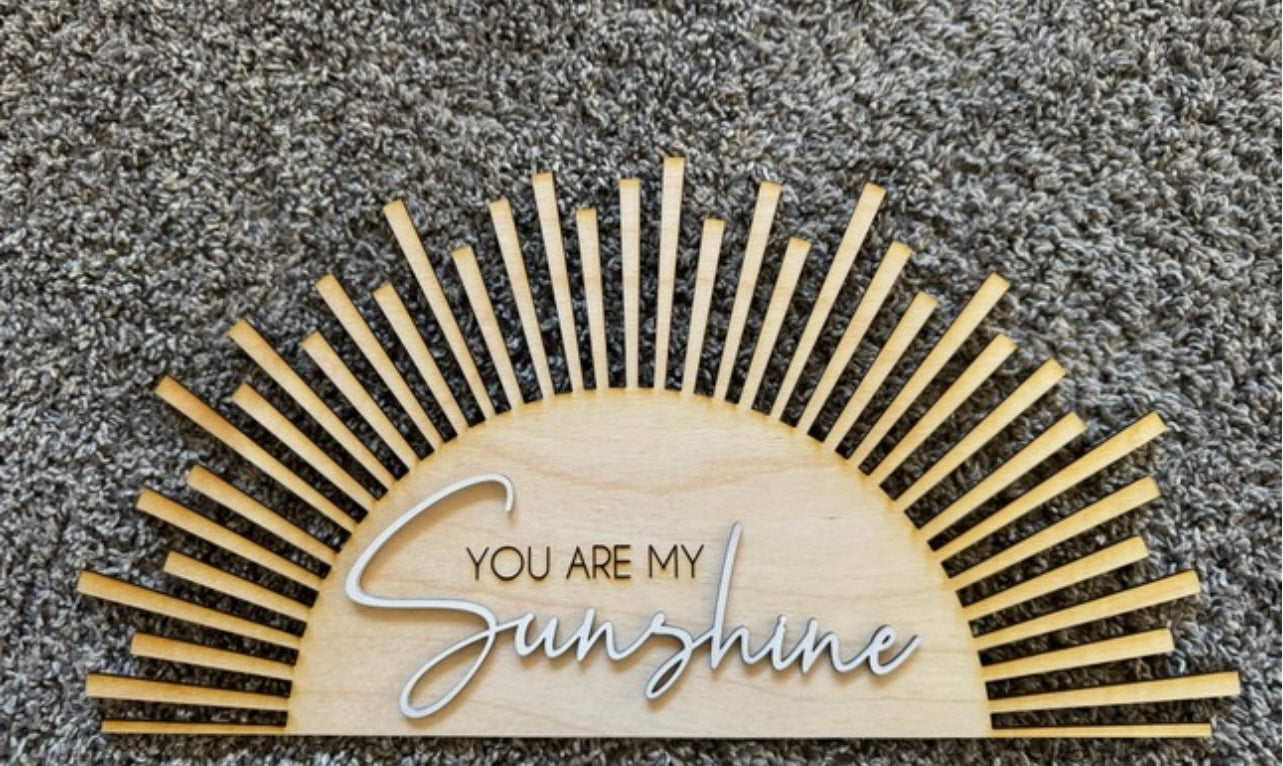 you are my sunshine nursery decor