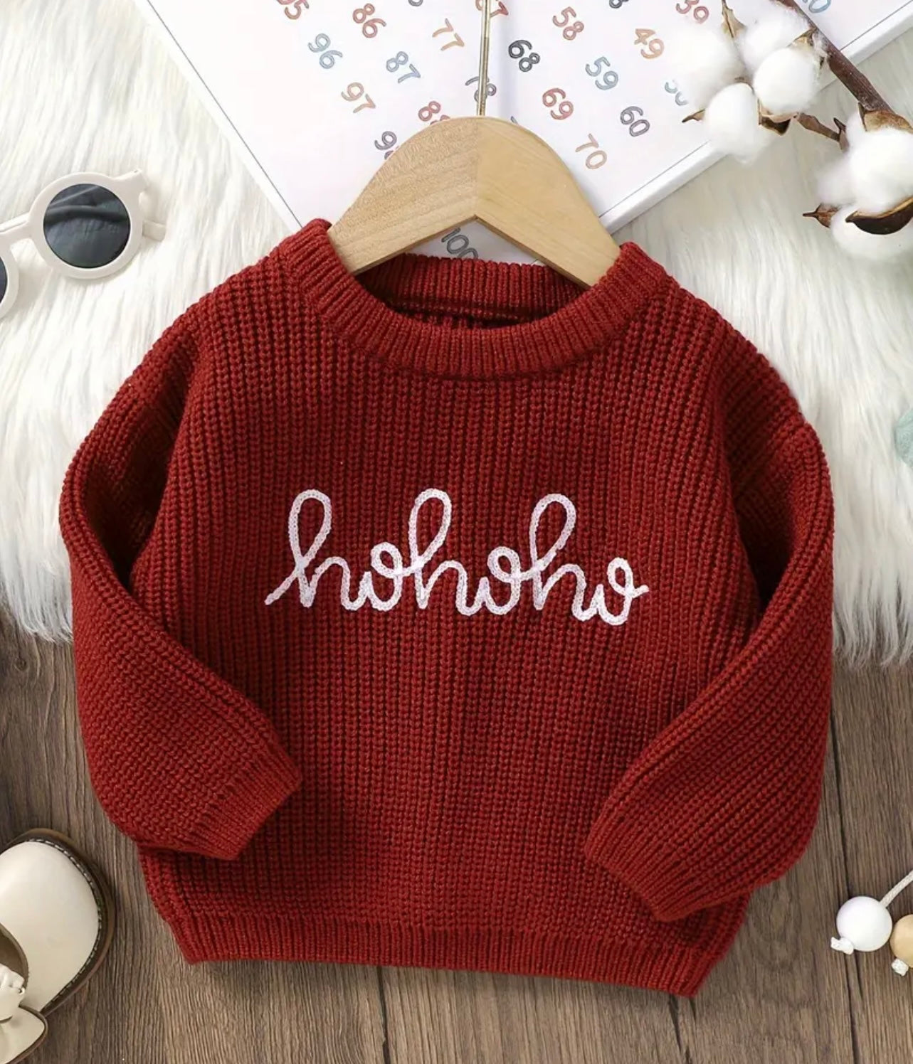 Christmas crochet sweater