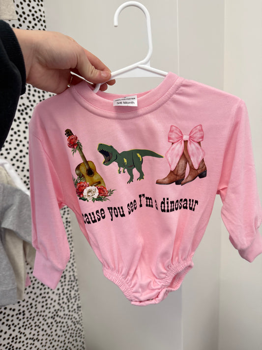 Cause you see I’m a dinosaur