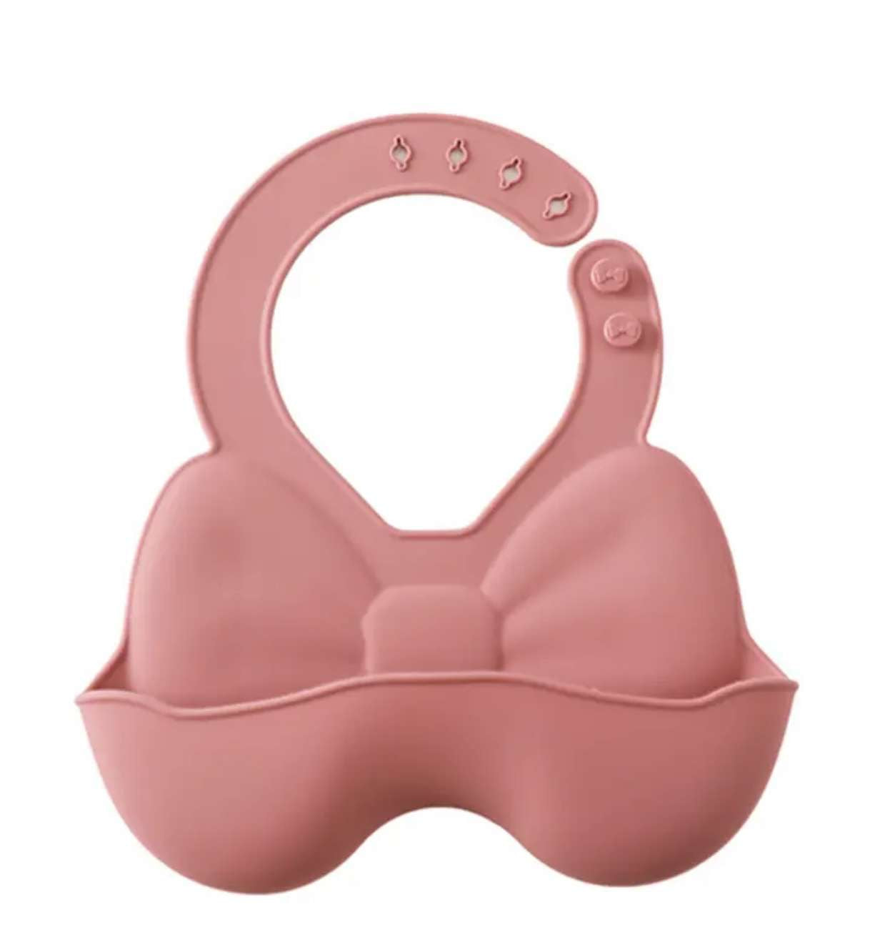 Bow Silicone Bib