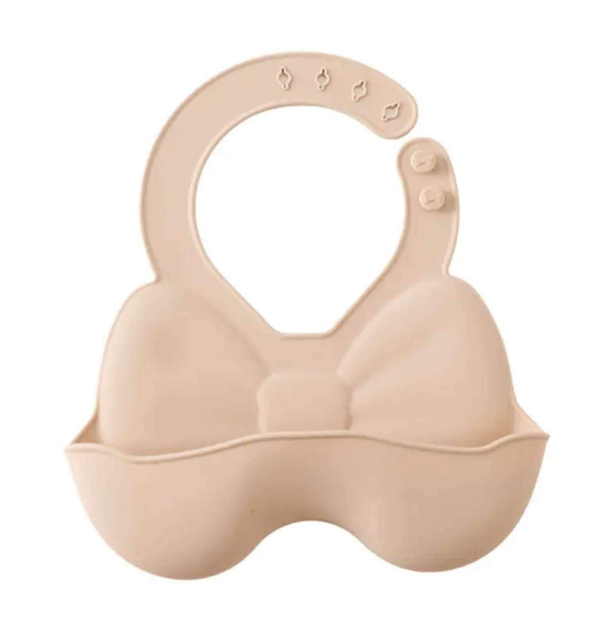 Bow Silicone Bib