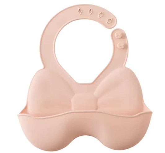 Bow Silicone Bib