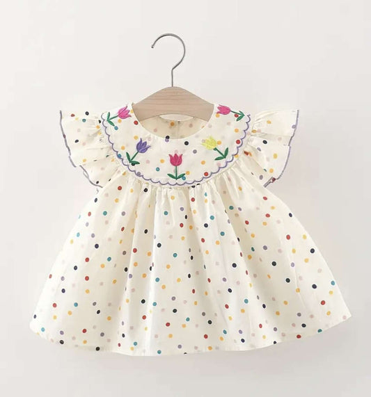 Polka Dot Spring Dress